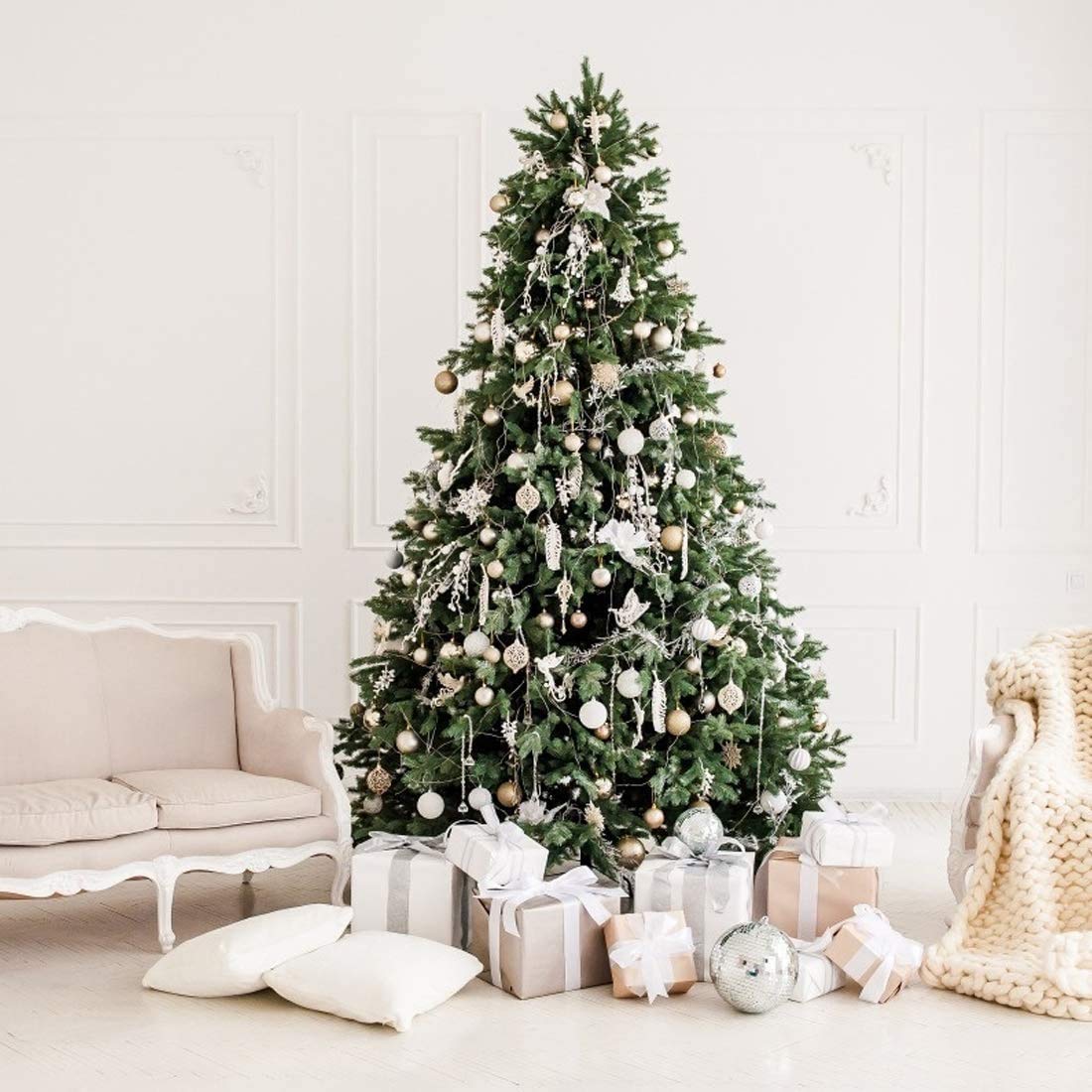 ZOYUBS Christmas Ornaments Balls Christmas Balls 3cm Tree Top Stars Ornate Christmas Tree Ornaments Decoration Ball Set Christmas Tree Ornaments 3cm Ball Christmas Tree Decoration Ball Hanging Large
