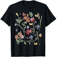 Amazon.com: Vintage Inspired Flower Botanical Chart