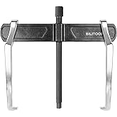 BILITOOLS 10" 2 Jaw Gear Puller, Bearing &amp; Pulley Removal Tool | Internal External Reversible for Flywheel, Gears &amp; Pulleys