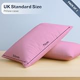DN Collection Pillow Cases 2 Pack | 100% Microfiber | Pink 50x75cm view 3