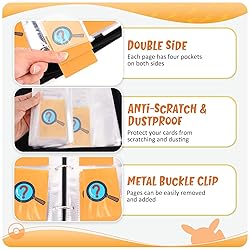 GOROMA Card Binder 9-Pockets, 900 Pockets Card