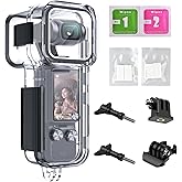 Waterproof Housing Case for DJI Osmo Pocket 3, Touchscreen Underwater Diving Protective Shell Waterproof up to 50m/164/ft wit