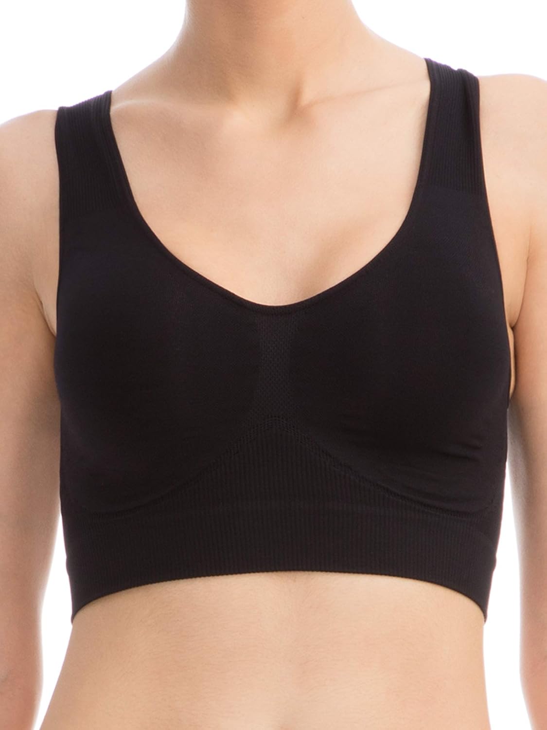 FarmaCell Bodyshaper 618 Elastic Pushup Bra Wide Shoulder top Band