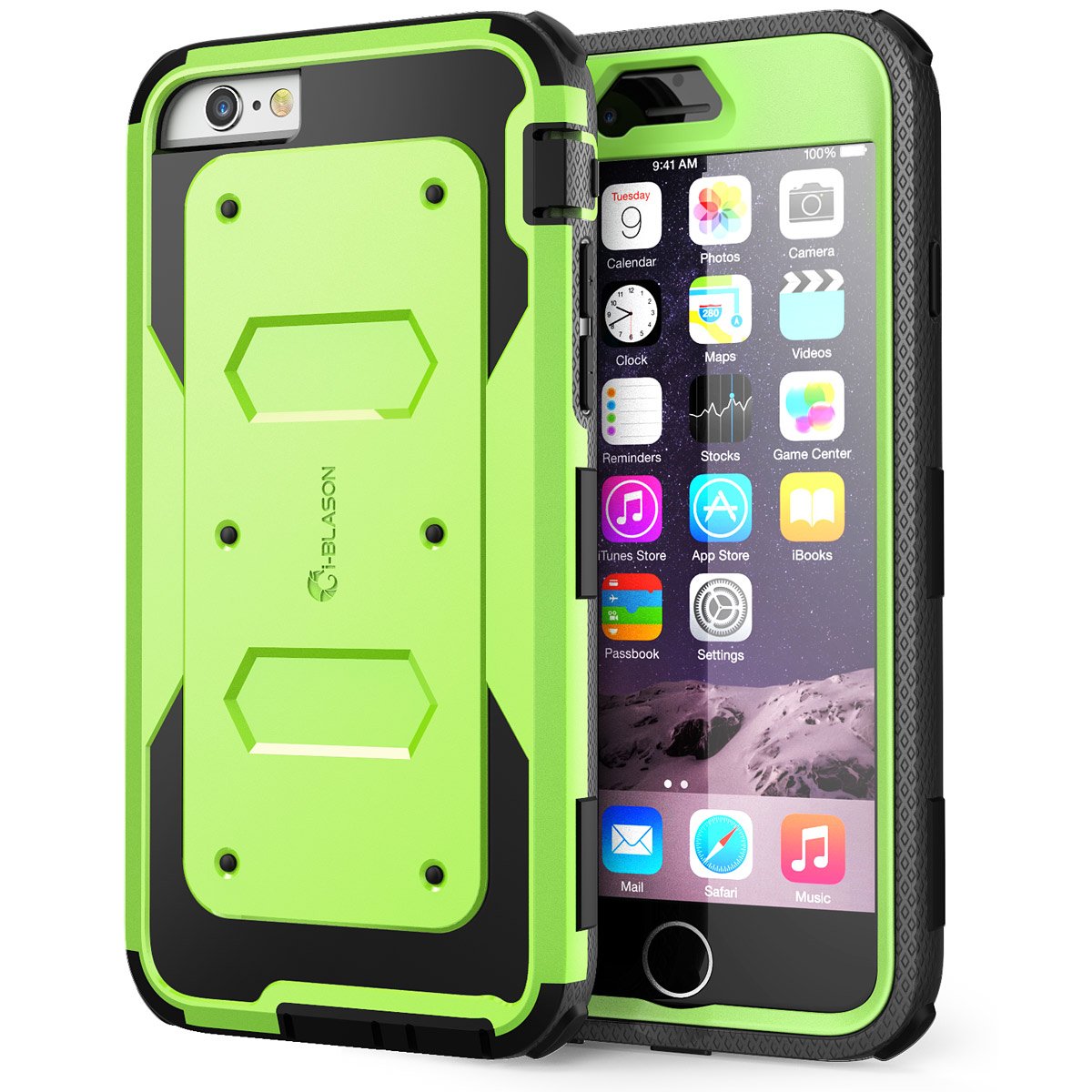 iPhone 6s Plus Case Armorbox iBlason Builtin Screen Protector Heavy Duty Green 796762319985 eBay