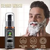 XIKEZAN Beard Growth Kit with Roller Oil Balm Comb Scissors Bag EBook Gift view 3
