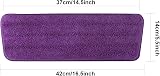 TUPARKA 4 Pack Mop Pads Microfiber 42x14cm Replacement Pads for Reveal Mop Head view 5