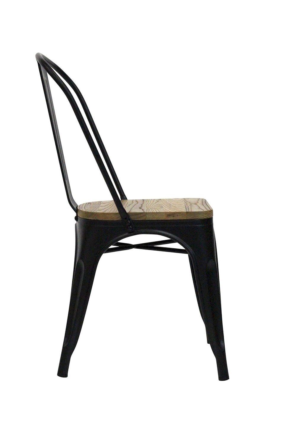 Redcartel 2 Chaises De Salon En Metal Noir Tucker Meubles Cuisine