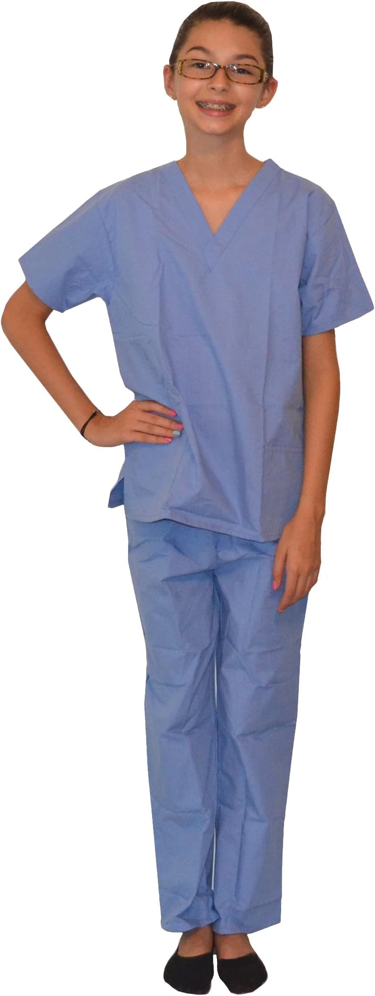 My Little Doc Ceil Blue Kids Scrubs