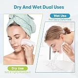AIDEA Face Towels Disposable 100 Ct (2 Box) Cleansing Wipes for Sensitive Skin view 3