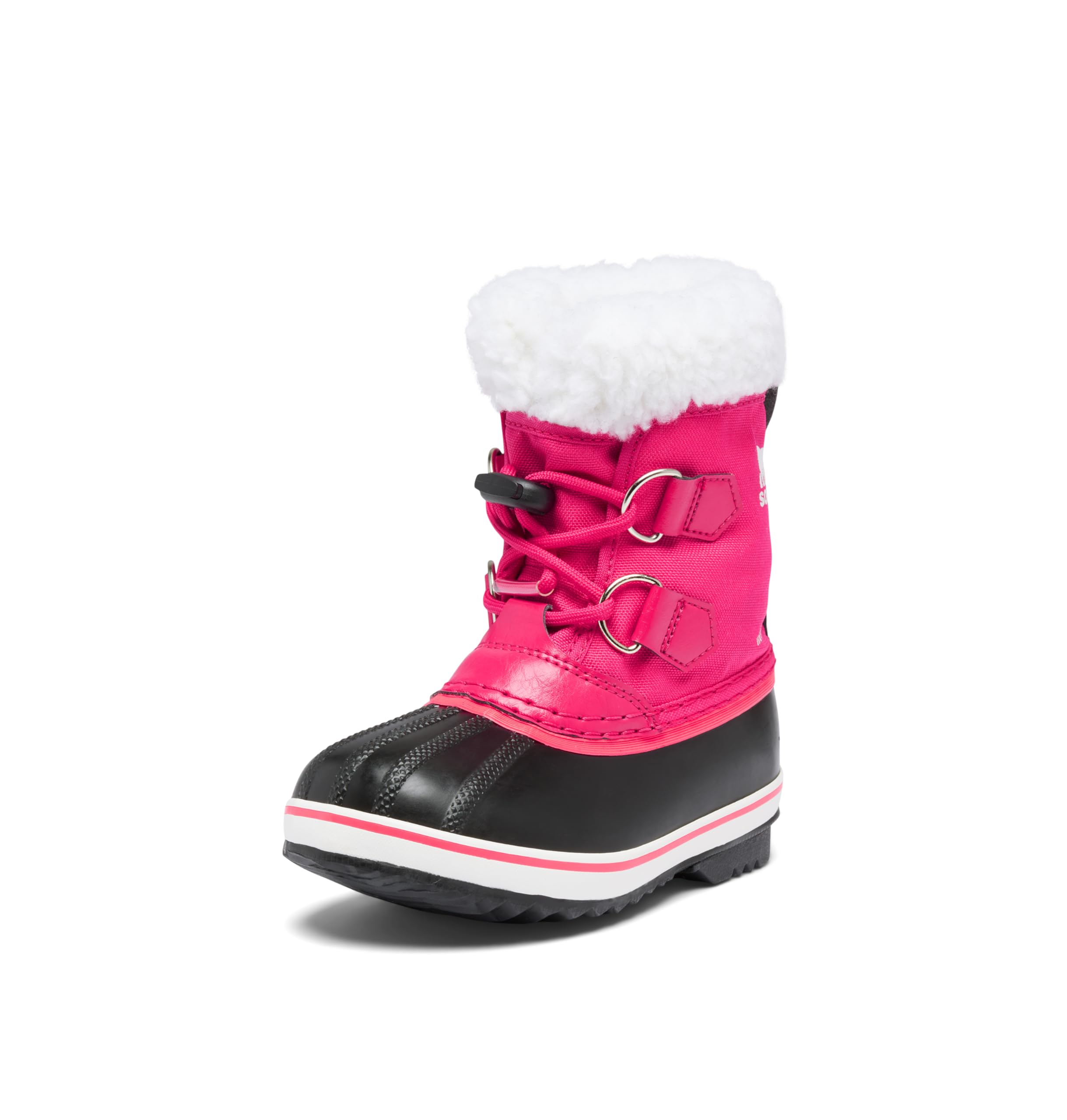 SOREL Children’s Yoot Pac Nylon Waterproof Boot – Bright Rose – 10