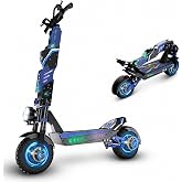 RAZEON JL80 2400W Dual Motor Electric Scooter for Adults, 41MPH Fast Off Road Electric Scooter with 60V 28.8AH Long Range Battery, 12" All Terrain Tires, Foldable E Scooter with APP Control.