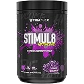 FINAFLEX STIMUL8 Hardcore, Grape Grenade - Extreme Energy, Strength & Endurance for Men & Women - with Caffeine & L-Citrulline - 30 Servings