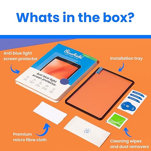 Ocushield Anti Blue Light Tempered Glass Screen Protector for