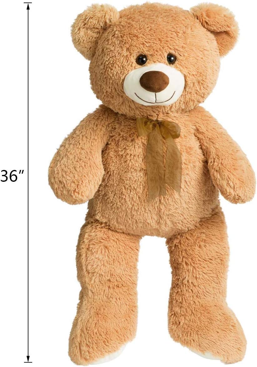 HollyHOME Teddy Bear Plush Giant Teddy Bears Stuffed Animals Teddy Bear Love 36 inch: Toys & Games