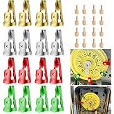 Time Switch Replacement Trippers Kit/Pool Timer On Off Clips for Inter-Matic 156T1978A for T100 Series Timers, Easy Setup for Precision Time Control (8 ON /8 Off /16 Screws)