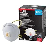3M N95 Respirator 8511, Cool Flow Valve, 10