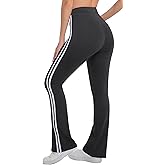 Sunvalix Flare Leggings for Women with Tummy Control, High Waisted Bootcut Wide Leg Yoga Workout Gym Pants