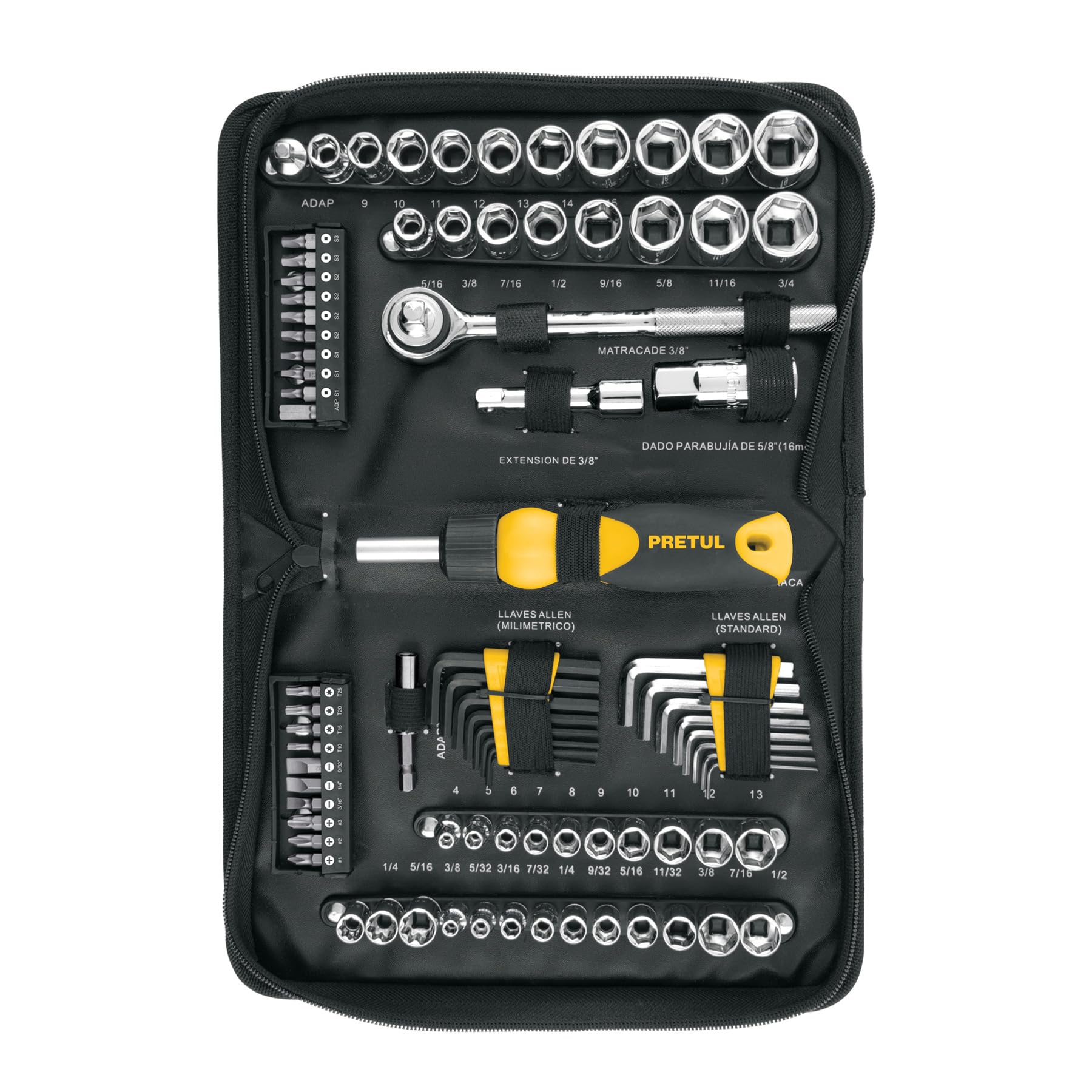Pretul 83-Piece Metal Pozidriv Power Tool Drive Bit