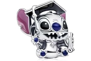 MSPOVOF 2025 Graduation Charms Bead for Bracelets and Necklaces S925 Sterling Silver Charm For Women Jewelry Present