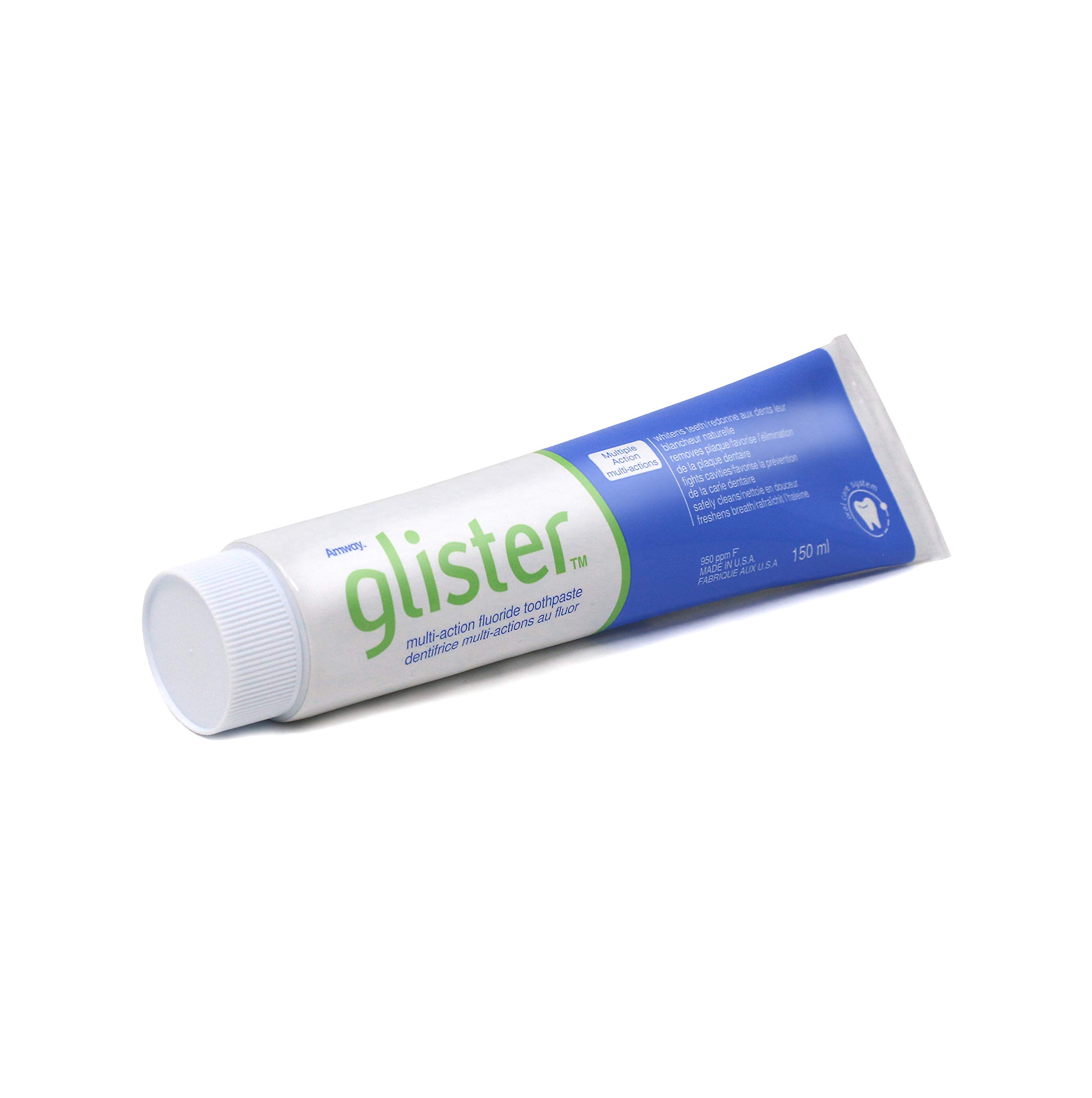 Best toothpaste Amway GLISTER Multi-Action Flouride Toothpaste 150ml / 200g, Whiten Teeth, Remove Stains
