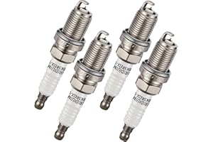 BDFHYK Set of 4 Iridium Spark Plug Compatible with TL Prizm Sebring Colt Summit Prizm Elantra Sonata G20 MX-3 Protege Altima 