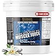 Ultimate Nutrition Muscle Juice, Weight Gain Drink Mix - Mass Gainer Workout Powder for Men & Women - Supplement for Lean Muscle Growth & Immune Support with 55g Protein - Vanilla, 10.45lb