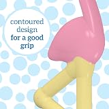Dr Brown's Flamingo Toddler Toothbrush, Pink, Age 1-4, Soft Bristles view 5