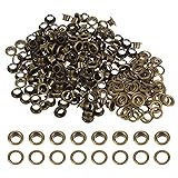 HARFINGTON 200 Set Color Round Grommets 6mm
