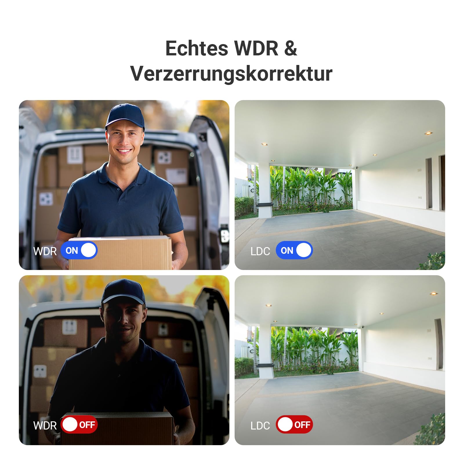 EZVIZ CP8 WLAN Video Türklingel Kabellos mit 3K 5MP Kamera, 9600mAh Herausnehmbarem Akku, Wi-Fi 6, Farbnachtsicht, 162° Weitwinkel, Personenerkennung, Chime, 2-Wege-Audio, Alexa & Google Assistant 5