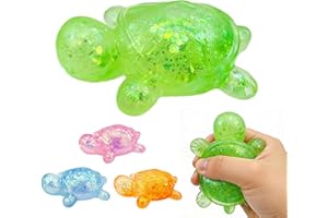 Mini Turtle Squishies, Slow Rise Squishies, Anxiety Relief Stress Reliefs Sensory Toys, AKE Sea Animal Squeeze Balls, Mini Tu