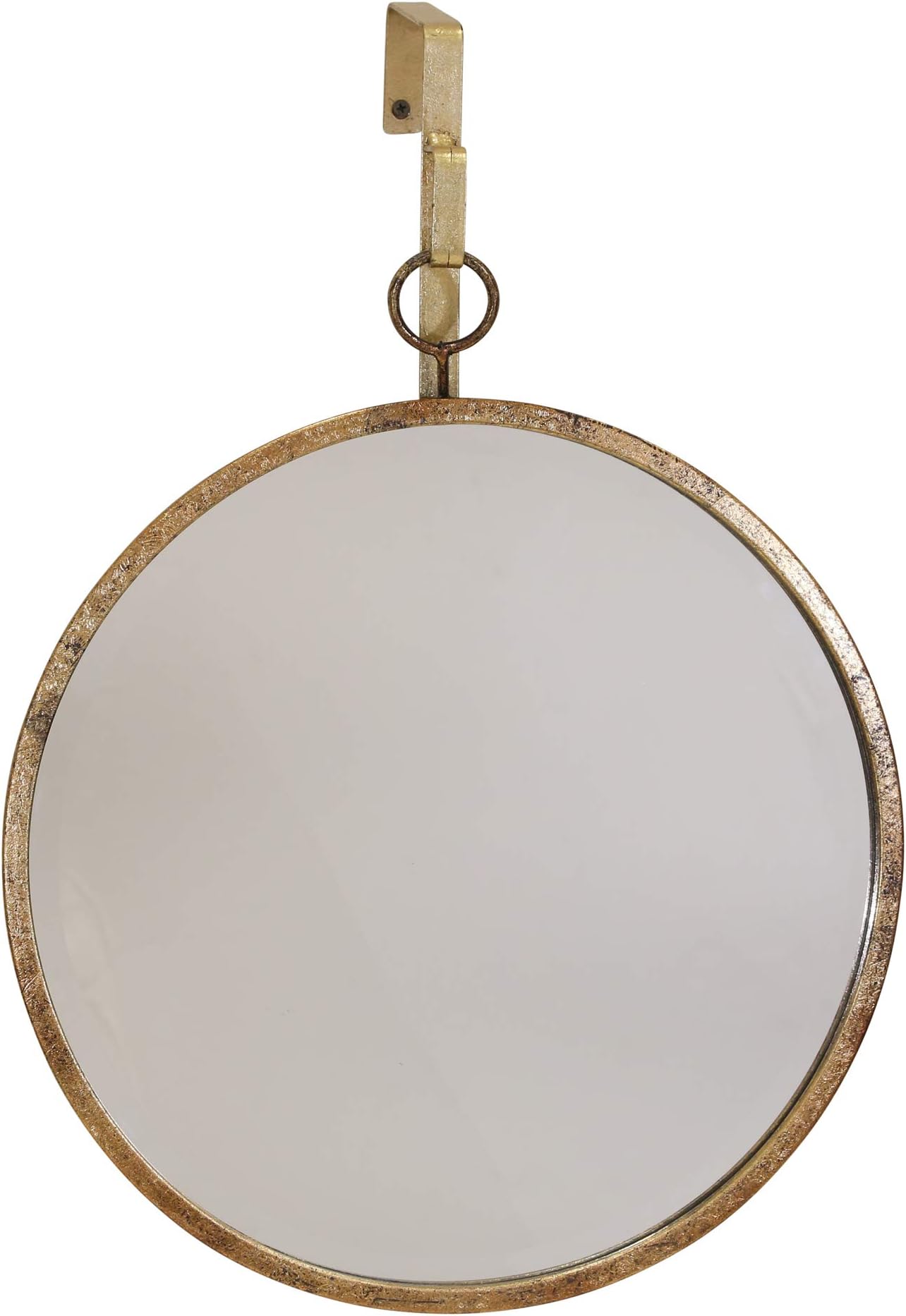 Sagebrook Home Metal & Glass Wall Mirror, Gold, 17" x 0.75" x 19.75"