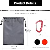 TeTupGa Bicycle Tow Rope Belt Strap for Parent-Child MTB, 1.7m-3m, Black view 8