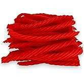 Irresistibly Delicious Sugar Free Strawberry Licorice Twists - 1.5 lbs | Guiltless Indulgence Soft Chewy Licorice(24 oz)