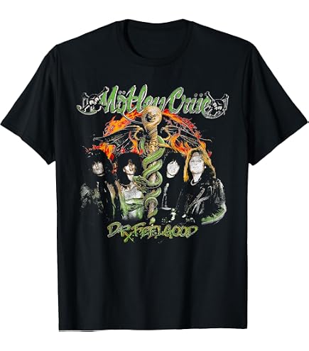 Amazon.com: Mötley Crüe – 2014 Final Tour T-Shirt : Clothing