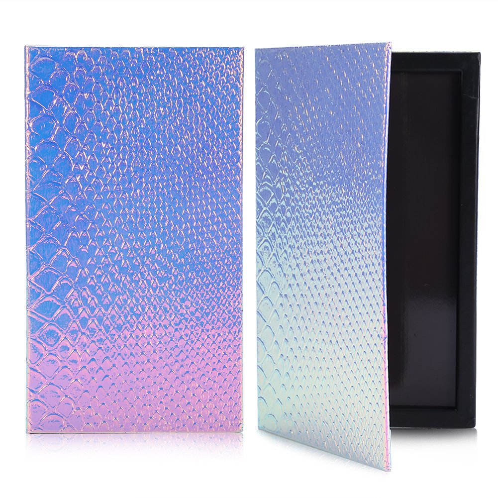 Magnetic Empty Cosmetics Palette, Mermaid Empty Makeup Box for Eyeshadow Lipstick Blush Powder 18 x 10 cm