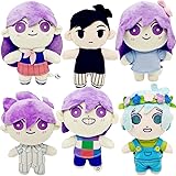 YNOTTEK Omori Plush Toys, Sunny Basil Kel Hero