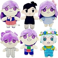 YNOTTEK Omori Plush Toys, Sunny Basil Kel Hero