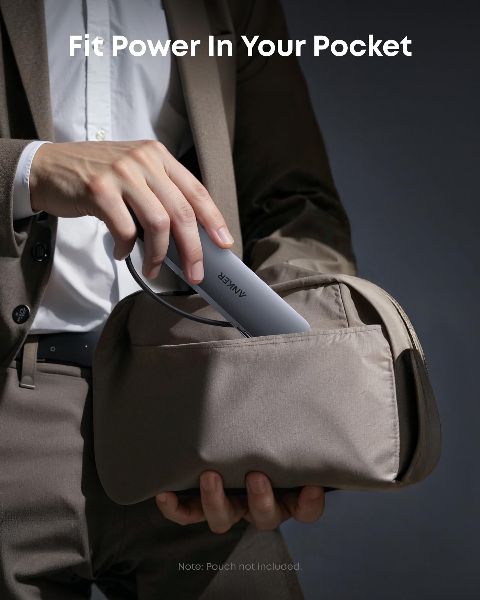 Anker USB C Hub, 7-in-1 Multi-Port USB Adapter for Laptops, 4K@60Hz USB C to HDMI Splitter, 85W Max Power Delivery, 3xUSBA & C 3.0 Data Ports, SD/TF Card, for Type C Devices (Charger Not Included)