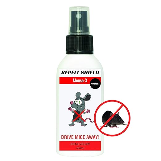 Repell Shield Repellente Naturale Per Topi Ad Alta Efficacia 100ml Alternativa Senza Deet Alle Trappole E Veleno Per Topi Con Oli Essenziali
