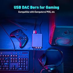 Fosi Audio K5 Pro Gaming DAC Headphone Amplifier