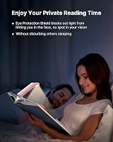 Mexllex Rechargeable Book Reading Light with 3 Color Temp 5 Brightness Levels view 4