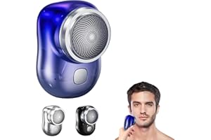 SHANGFEI Mini Electric Shaver,Mini-Shave Portable Electric Shaver,Mini Shavers for Men for Travel Friendly(Gradient Blue)