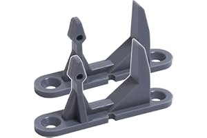 [UPGRADED] 131763302 Washer Door Striker by BlueStars - Compatible with Frigidaire Electrolux Kenmore Washers - Replaces AP4508273 131763340 134456602 134456640 1564512 AH2378364 - PACK OF 2