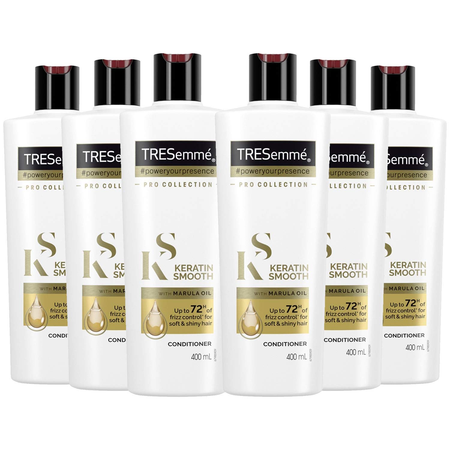 Tresemme Keratin Smooth with Keratin and Marula oil Conditioner for frizz controlled defined hair 400 ml