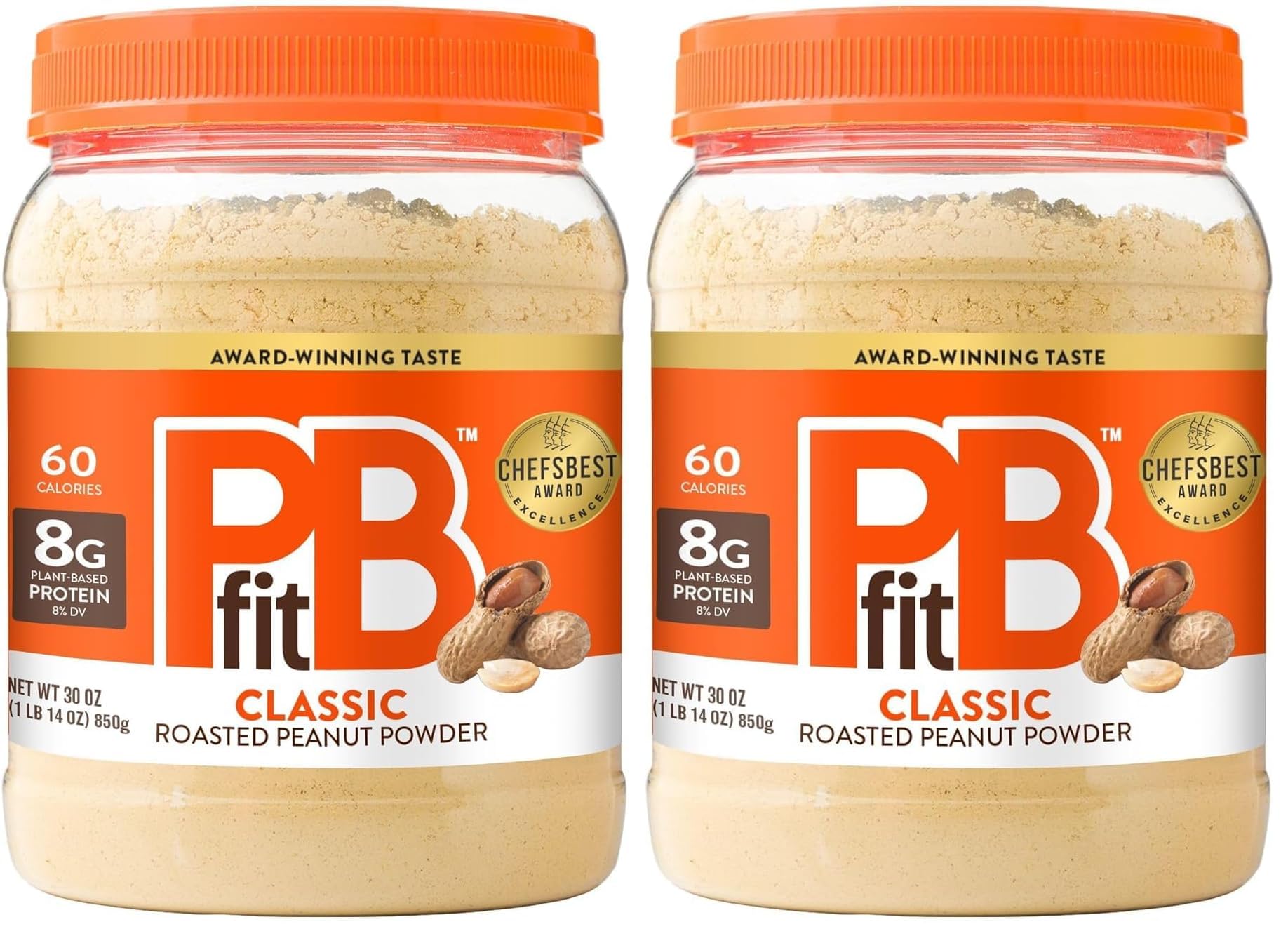 PBfit All-Natural Peanut Butter Powder, Powdered