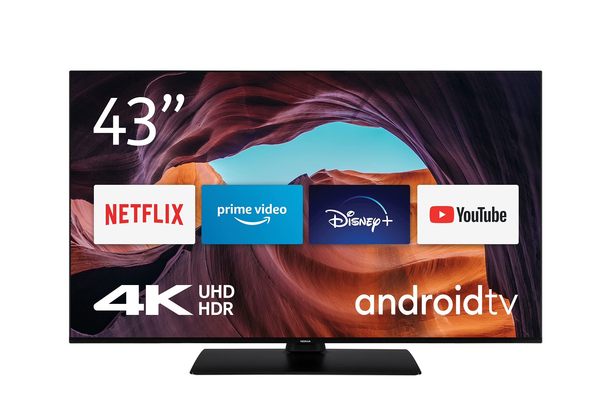 Nokia-Smart-TV-4300A-43-pulgadas-108-cm-Android-TV-4K-UHD-Dolby-Vision-HDR10-DVB-CS2T2-Netflix-Prime-Video