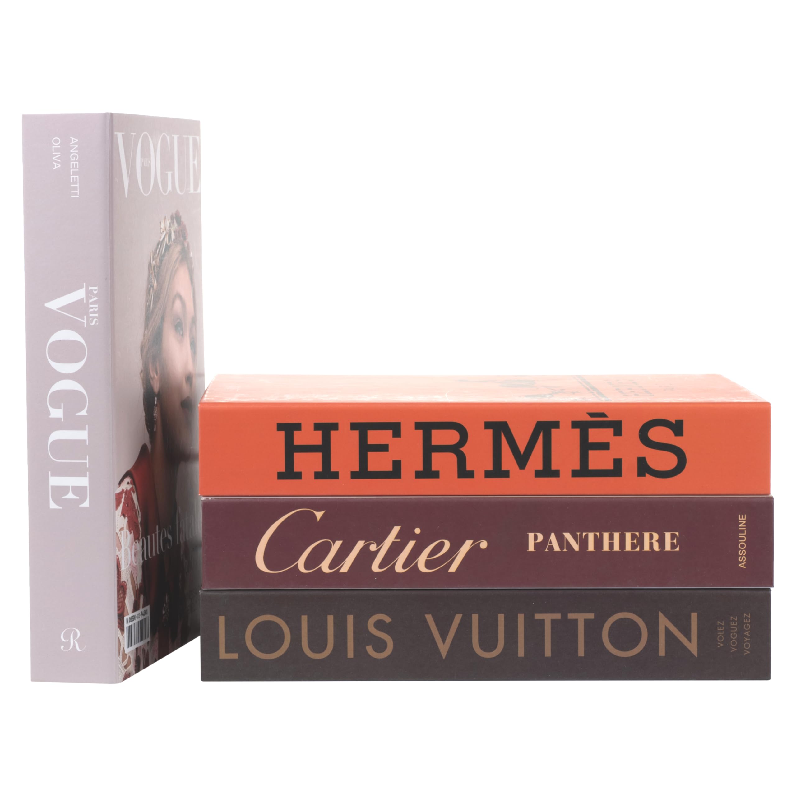 Photo 1 of PROBENEX Glam Large | 4 PCS Decorative Books for Home Decor | Coffee Table Book Decor | Faux Books for Decoration | Aesthetic Shelf & Bookshelf Decor for Living Room, Bedroom, or Office