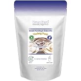 GramZero Natural Color VARIETY 6-Pack Sugar Free Pudding Mix (Vanilla, Chocolate, Butterscotch) Great For Nutrition Club Meal Replacement Shakes, Low Calorie Dessert, Stevia Sweetened
