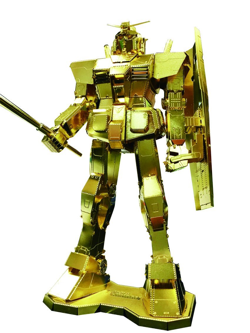 【ダオ】①【純金ガンダム】RX-78-2 ②【超合金ナノ×2】 お値段2,640万円！『機動戦士ガンダム』のRX-78-2 ガンダムとシャア