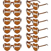 Pibupibu 12/24 Pack Volleyball Softball Football Soccer Gifts for Team Coach Heart Sunglasses Bulk Sports Party Favor Glasses